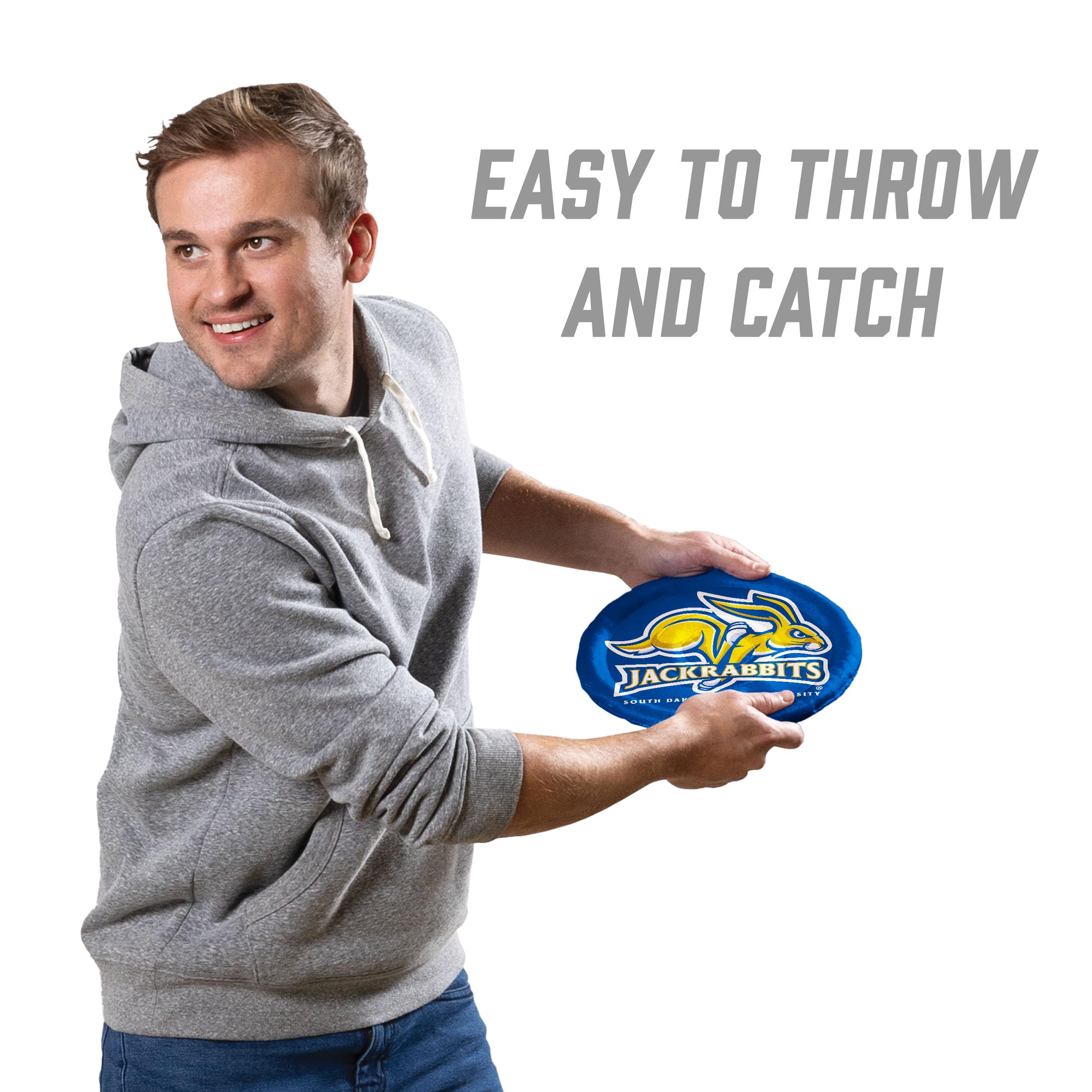 YouTheFan NCAA South Dakota State Jackrabbits Flimzee Bean-Bag Flying Disc - Sports Collectibles, Sports Memorabilia, Sports Fan Shop, Sports Gifts