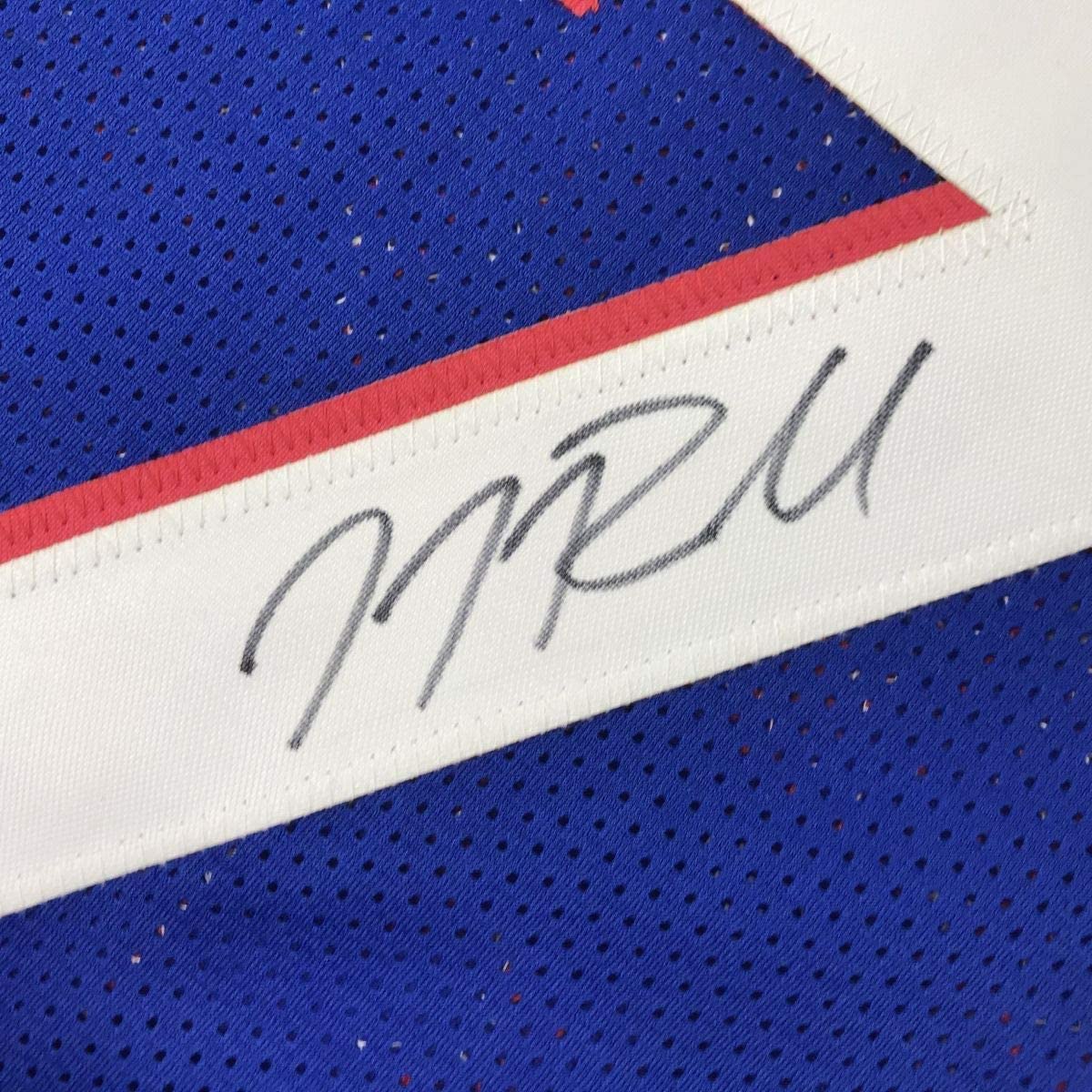 Framed Autographed/Signed JJ J.J. Redick 35x39 Philadelphia Blue Basketball Jersey JSA COA