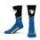 For Bare Feet NFL LOS ANGELES RAMS Black Wave Crew Sock Team Color YOUTH - Sports Gifts, Sports Memorabilia, Sports Collectibles, Fan Shop