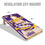 YouTheFan NCAA LSU Tigers 2’ x 4’ Professional Wood Cornhole Game with Logo Bags - Sports Collectibles, Sports Memorabilia, Sports Fan Shop, Sports Gifts