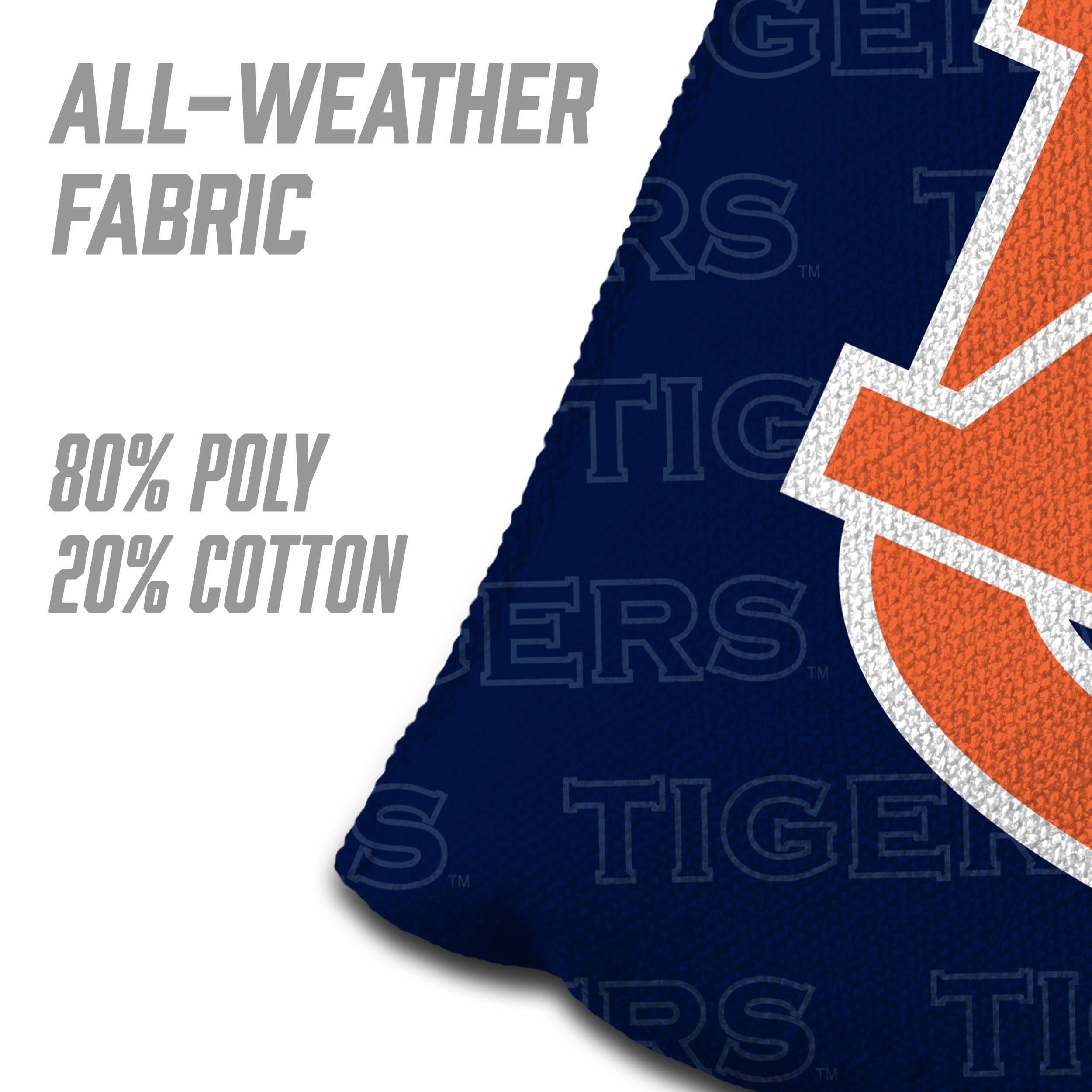 YouTheFan NCAA Auburn Tigers Cornhole Bags - 4PK - Blue - Sports Collectibles, Sports Memorabilia, Sports Fan Shop, Sports Gifts