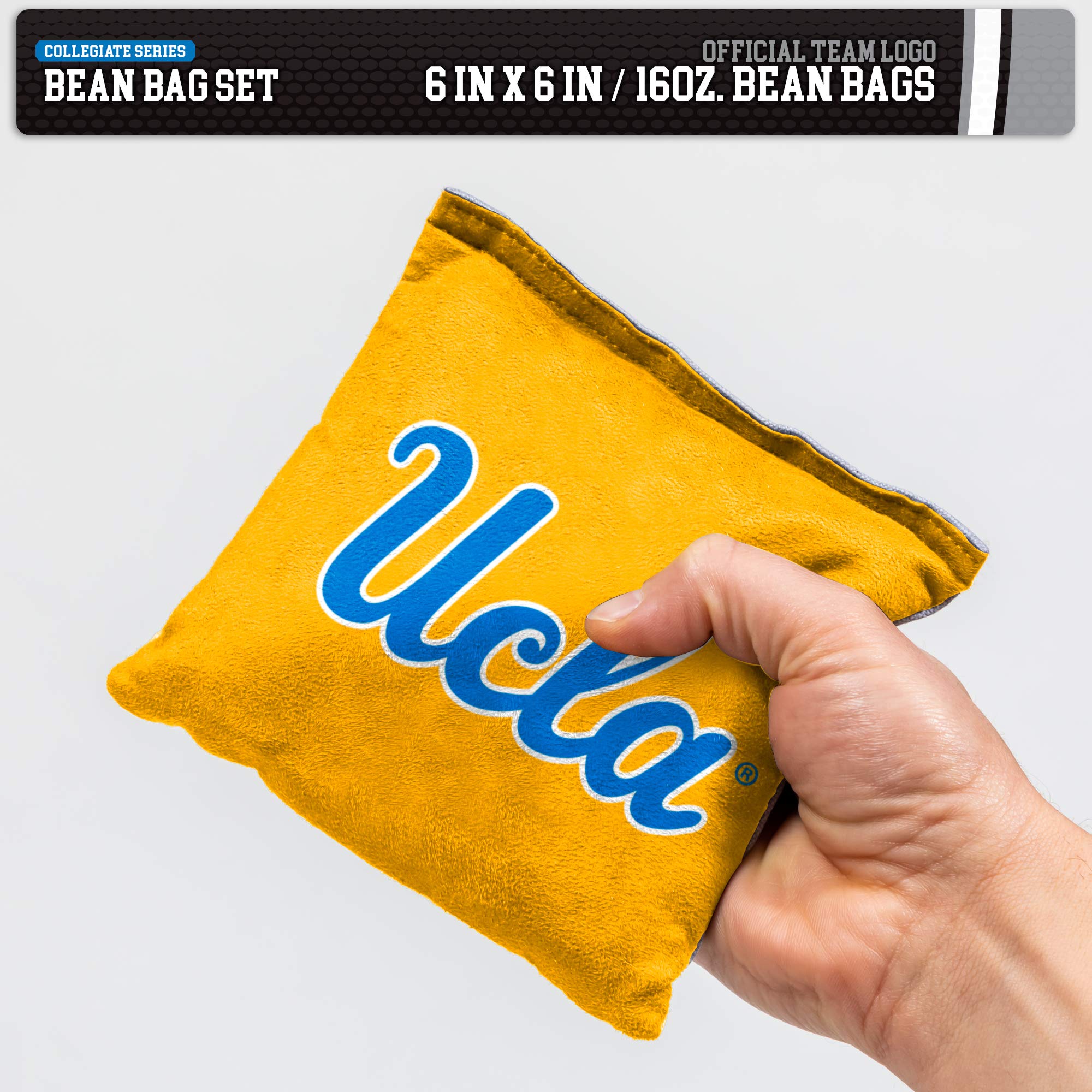 Wild Sports NCAA UCLA Bruins 8pk Dual Sided Bean Bags, Team Color - Sports Collectibles, Sports Memorabilia, Sports Fan Shop, Sports Gifts