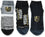 For Bare Feet NHL VEGAS GOLDEN KNIGHTS Stripe Stack 3 Pack Ankle Sock Team Colors Large - Sports Gifts, Sports Memorabilia, Sports Collectibles, Fan Shop