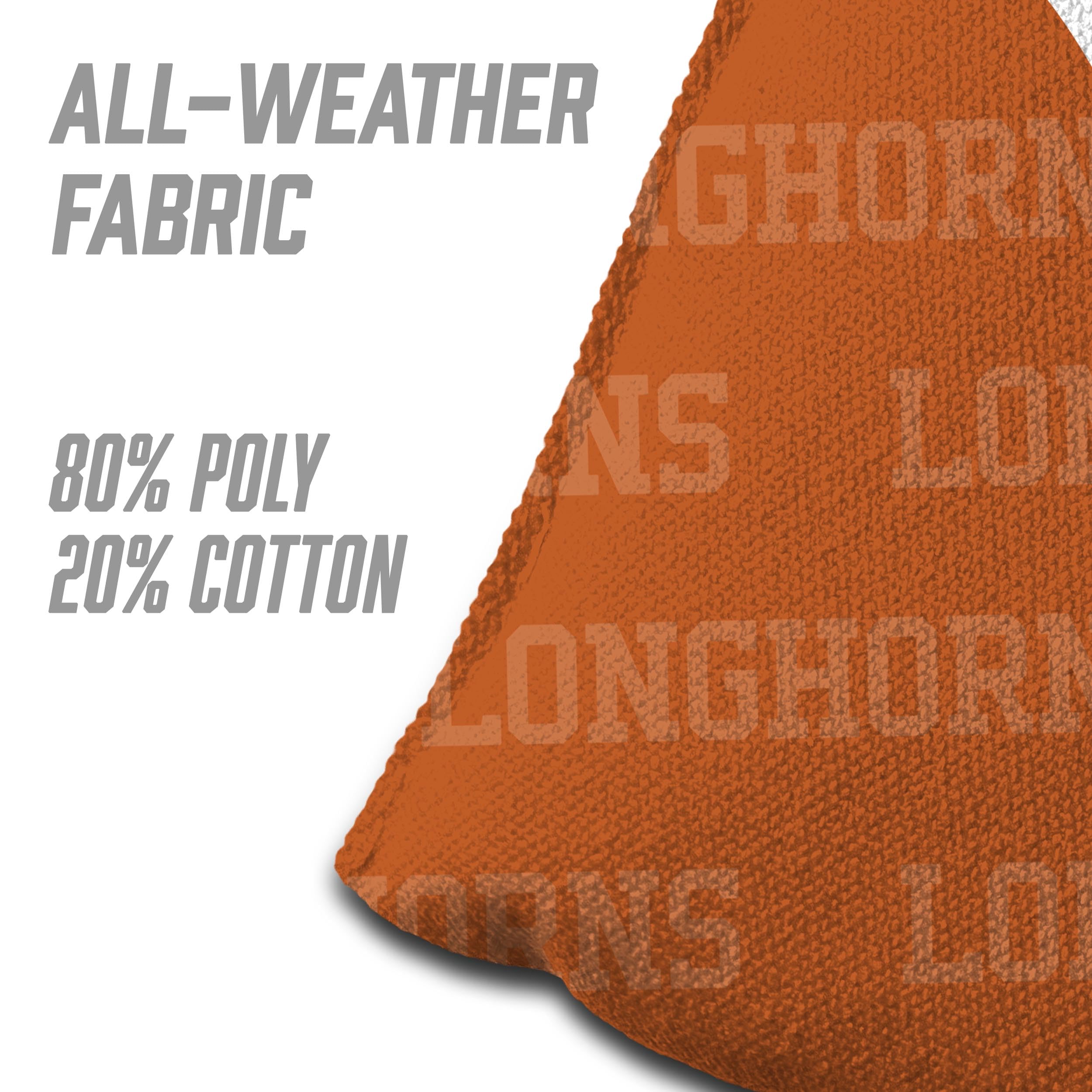 YouTheFan NCAA Texas Longhorns Cornhole Bags - 4PK - Orange - Sports Collectibles, Sports Memorabilia, Sports Fan Shop, Sports Gifts
