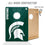 YouTheFan NCAA Michigan State Spartans 2’ x 3’ Wood Cornhole Game with Logo Bags - Sports Collectibles, Sports Memorabilia, Sports Fan Shop, Sports Gifts