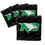 YouTheFan NCAA North Dakota Fighting Hawk Cornhole Bags - 4PK - Black - Sports Collectibles, Sports Memorabilia, Sports Fan Shop, Sports Gifts