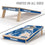 YouTheFan NCAA Memphis Tigers 2’ x 4’ Professional Wood Cornhole Game with Logo Bags - Sports Collectibles, Sports Memorabilia, Sports Fan Shop, Sports Gifts
