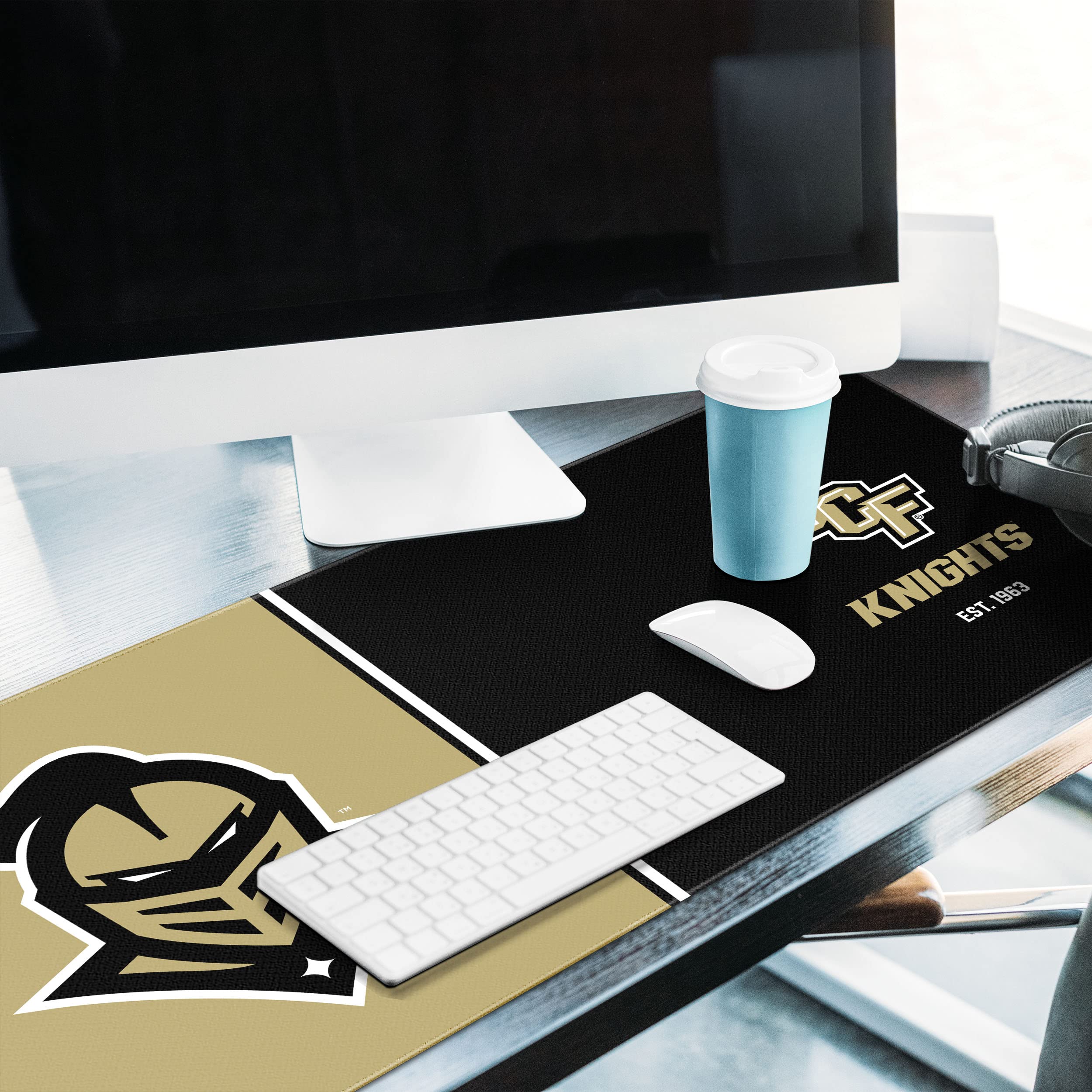 YouTheFan NCAA Central Florida Knights Logo Series Desk Pad - Sports Collectibles, Sports Memorabilia, Sports Fan Shop, Sports Gifts