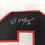 Framed Autographed/Signed Ed Belfour 35x39 Chicago White Hockey Jersey JSA COA