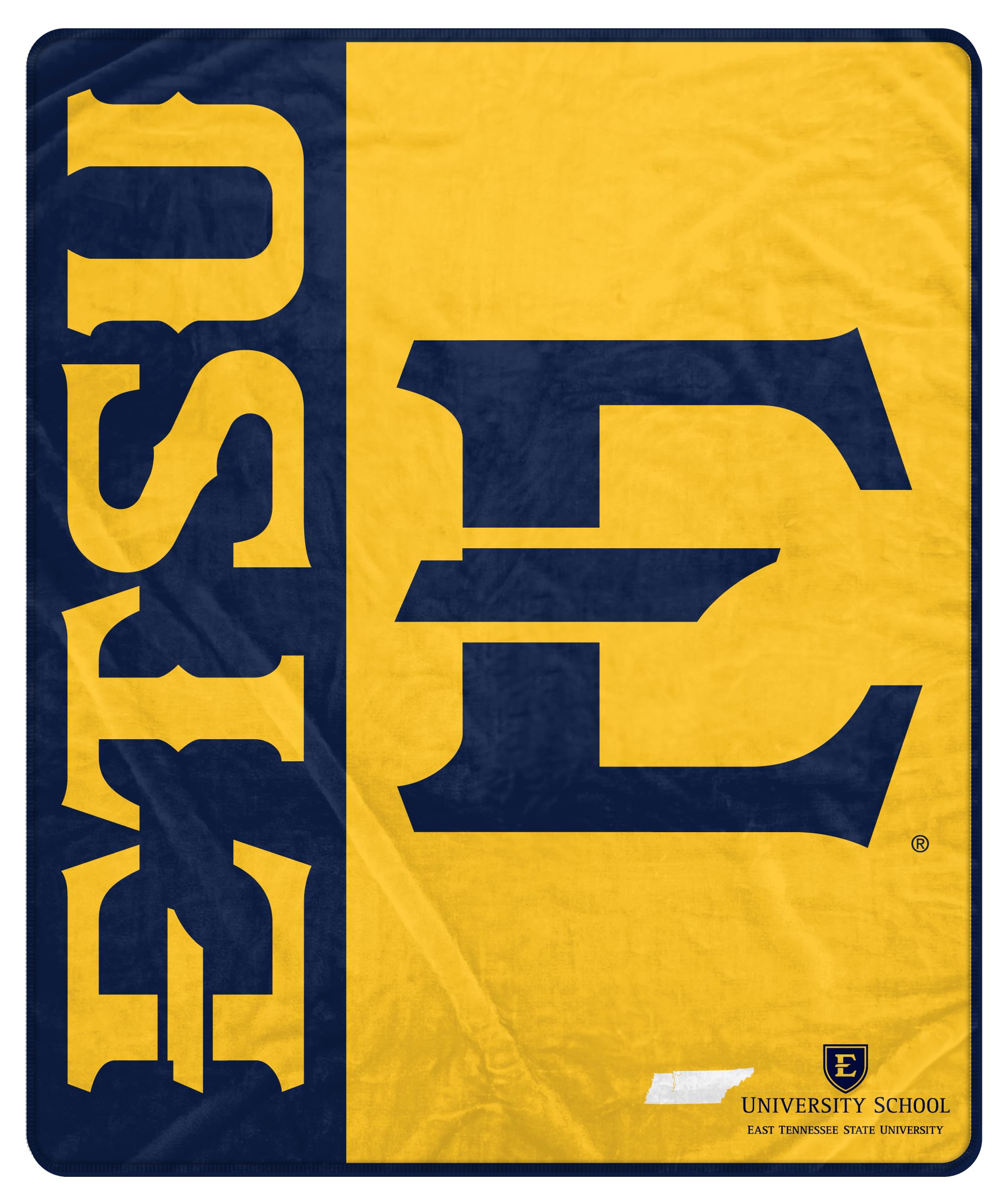Proformance Home NCAA East Tennessee State Pirates Endzone Ultra Soft Tailgate Throw - Sports Gifts, Sports Memorabilia, Sports Collectibles, Fan Shop