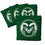 YouTheFan NCAA Colorado State Rams Cornhole Bags - 4PK - Green - Sports Collectibles, Sports Memorabilia, Sports Fan Shop, Sports Gifts