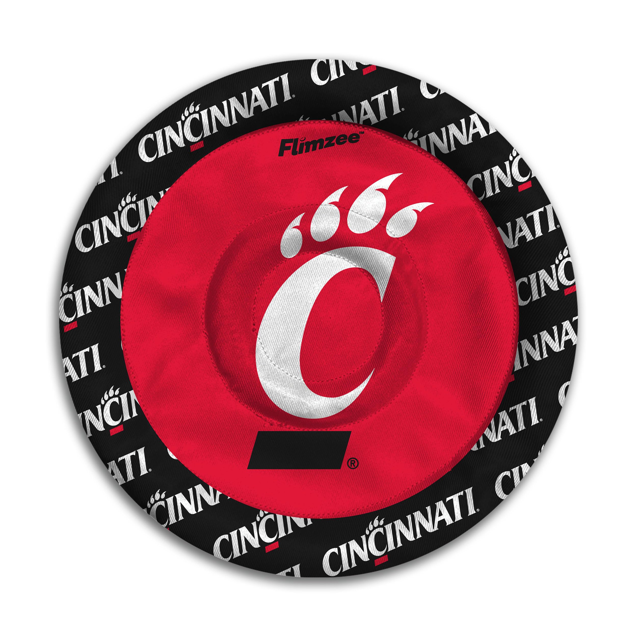 YouTheFan NCAA Cincinnati Bearcats Flimzee Bean-Bag Flying Disc - Sports Collectibles, Sports Memorabilia, Sports Fan Shop, Sports Gifts