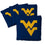 YouTheFan NCAA West Virginia Mountaineers Cornhole Bags - 4PK - Blue - Sports Collectibles, Sports Memorabilia, Sports Fan Shop, Sports Gifts