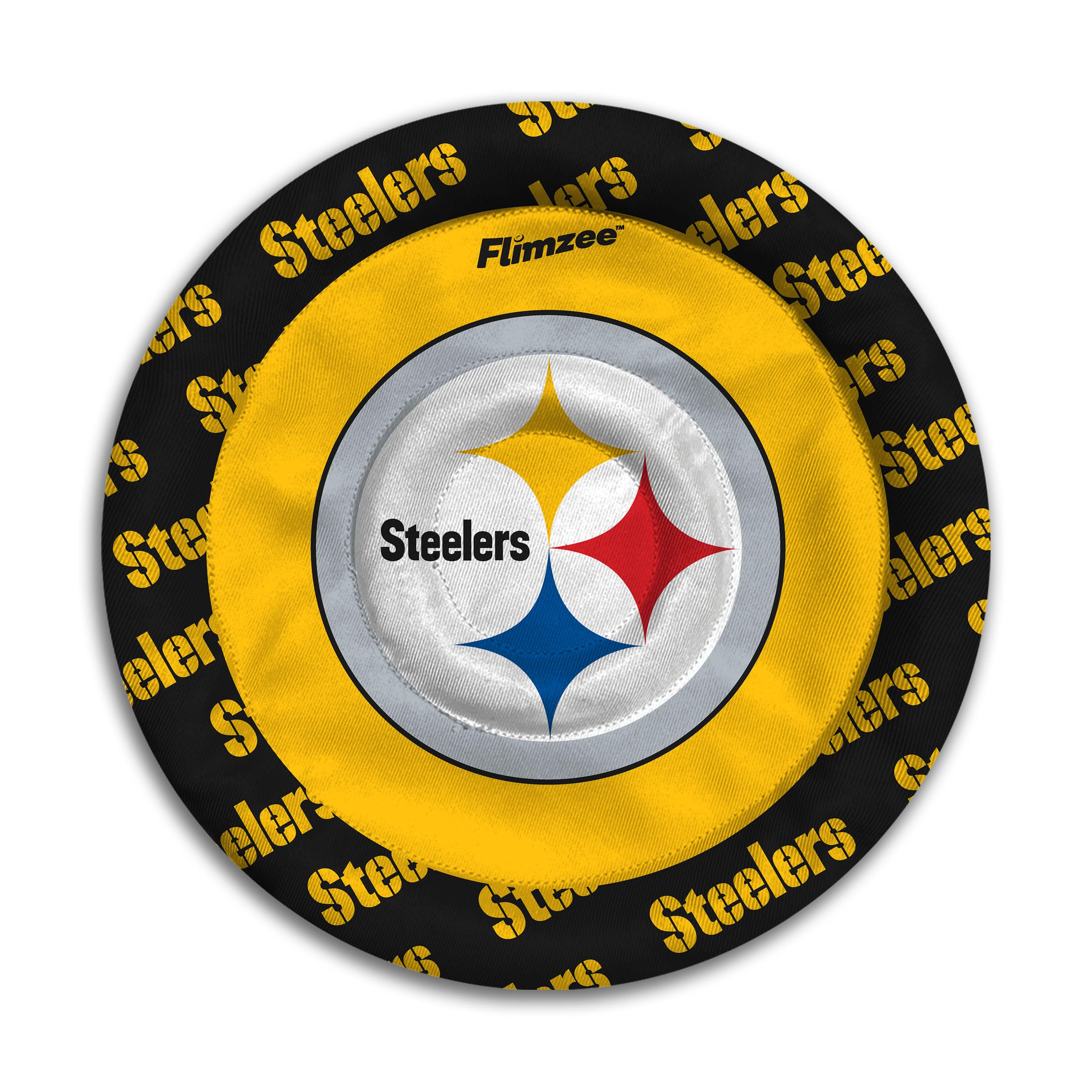 YouTheFan NFL Pittsburgh Steelers Flimzee Bean-Bag Flying Disc - Sports Collectibles, Sports Memorabilia, Sports Fan Shop, Sports Gifts