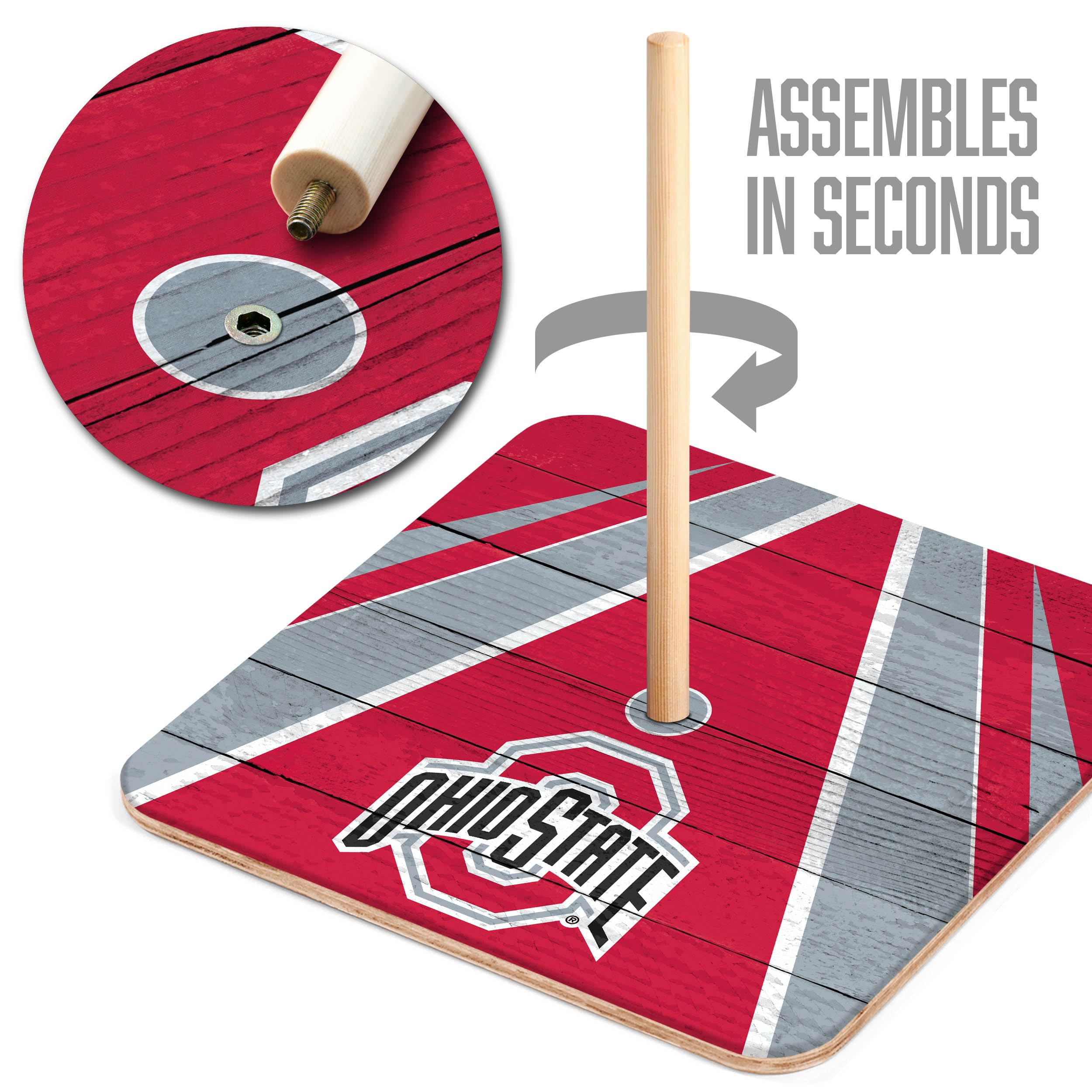 YouTheFan NCAA Ohio State Buckeyes Horseshoe Bags - Sports Collectibles, Sports Memorabilia, Sports Fan Shop, Sports Gifts