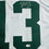 Framed Autographed/Signed Dontayvion Wicks 35x39 Green Bay White Football Jersey JSA COA