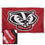 College Flags & Banners Co. UW Badgers Embroidered and Stitched Nylon Flag - Sports Collectibles, Sports Memorabilia, Sports Fan Shop, Sports Gifts