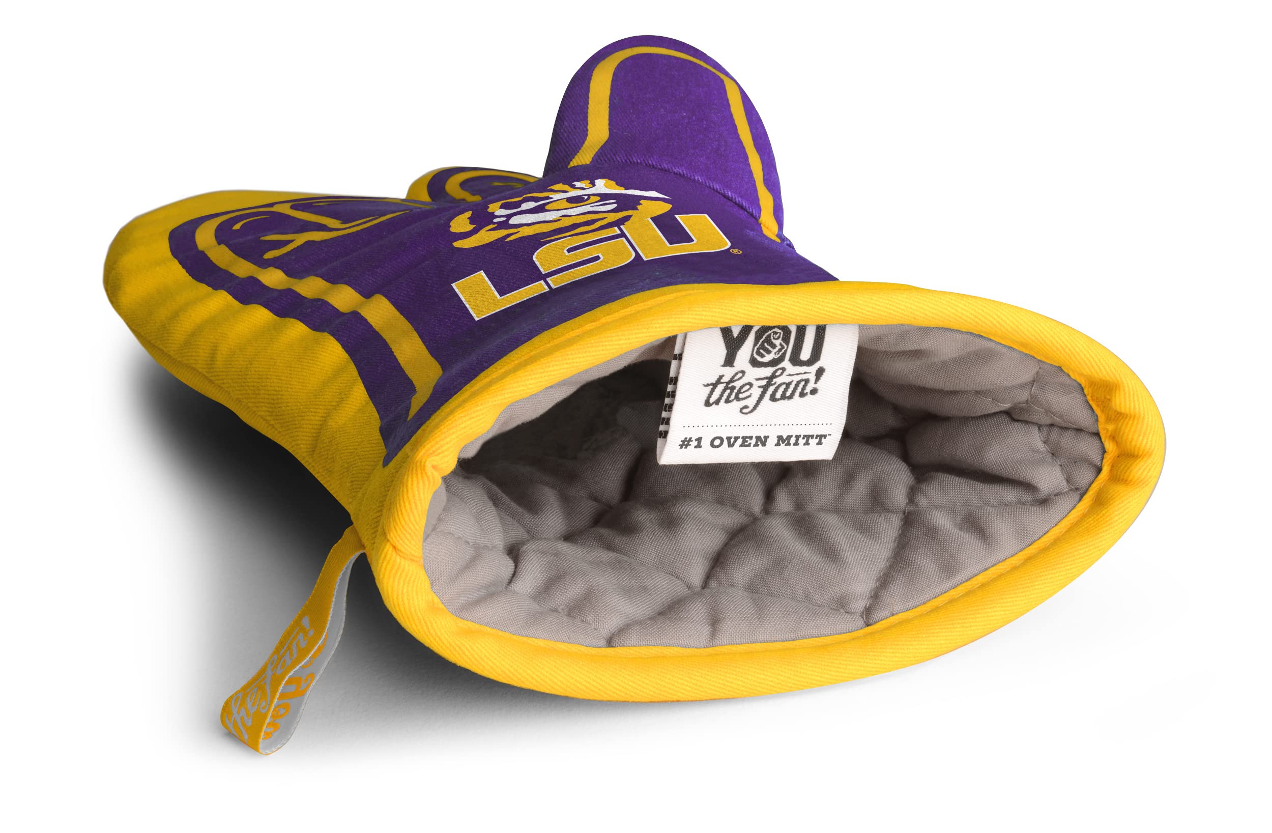YouTheFan NCAA LSU Tigers #1 Oven Mitt - Sports Collectibles, Sports Memorabilia, Sports Fan Shop, Sports Gifts