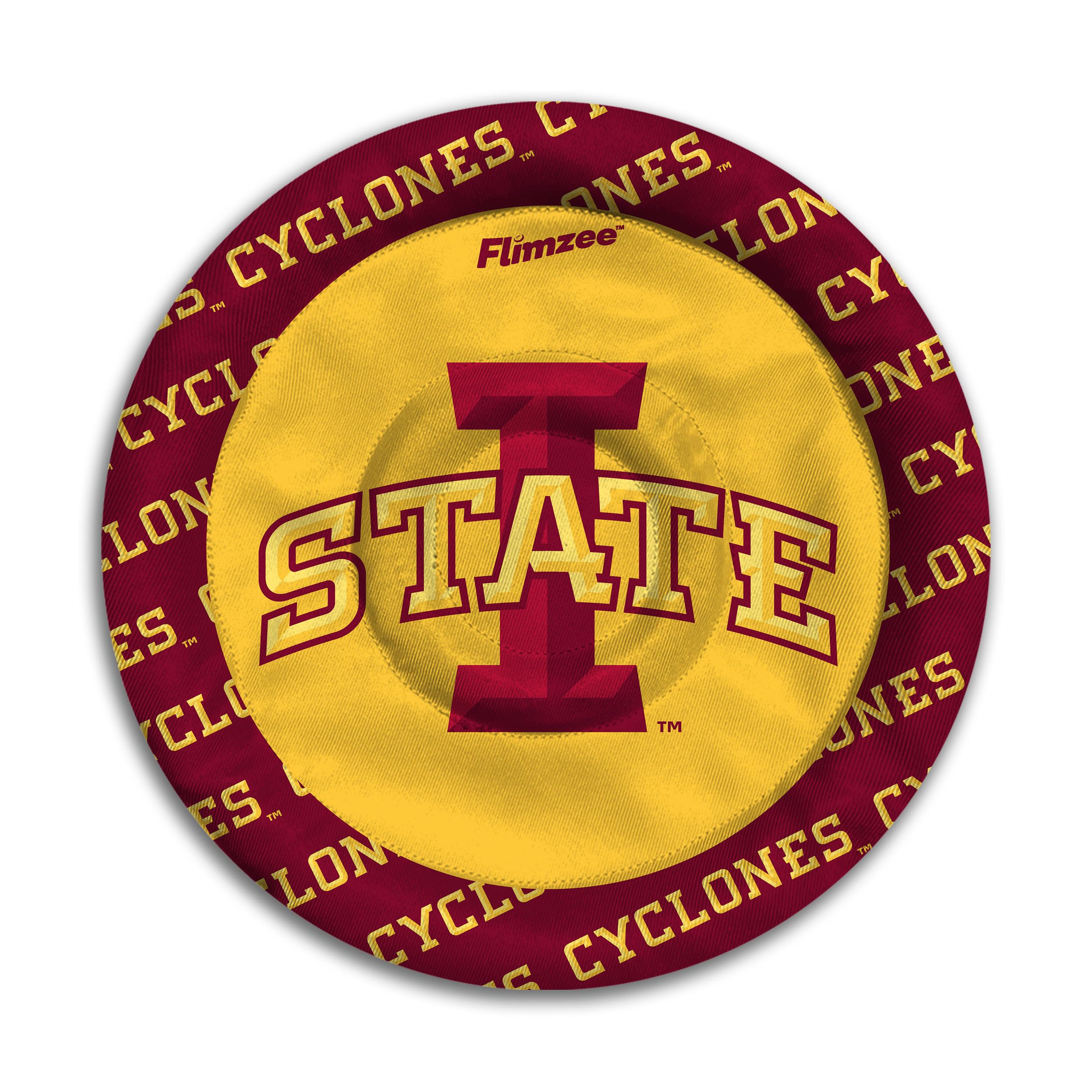 YouTheFan NCAA Iowa State Cyclones Flimzee Bean-Bag Flying Disc - Sports Collectibles, Sports Memorabilia, Sports Fan Shop, Sports Gifts