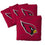 YouTheFan NFL Arizona Cardinals Cornhole Bags - 4PK - Red - Sports Collectibles, Sports Memorabilia, Sports Fan Shop, Sports Gifts
