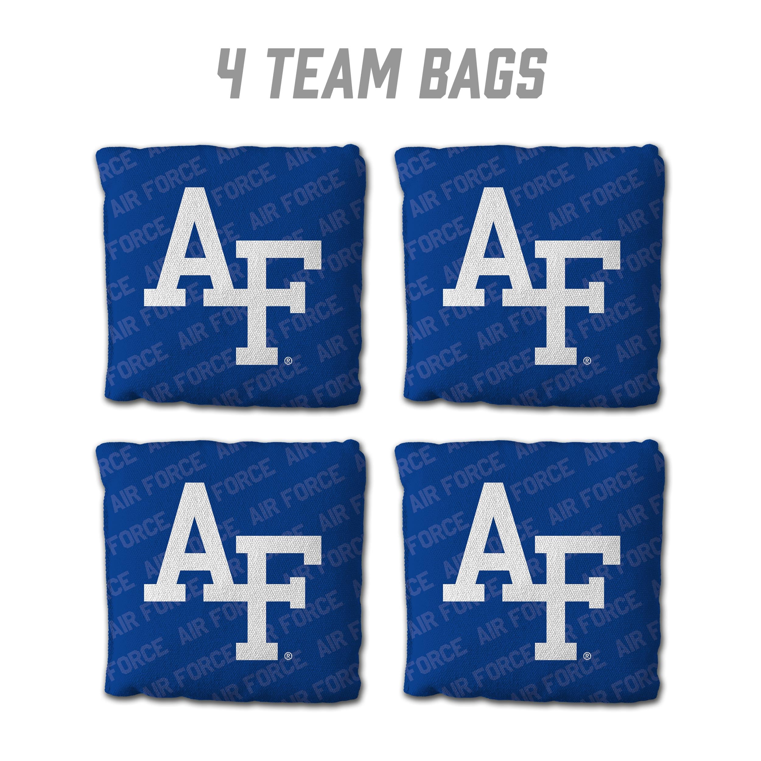 YouTheFan NCAA Air Force Academy Cornhole Bags - 4PK - Blue - Sports Collectibles, Sports Memorabilia, Sports Fan Shop, Sports Gifts