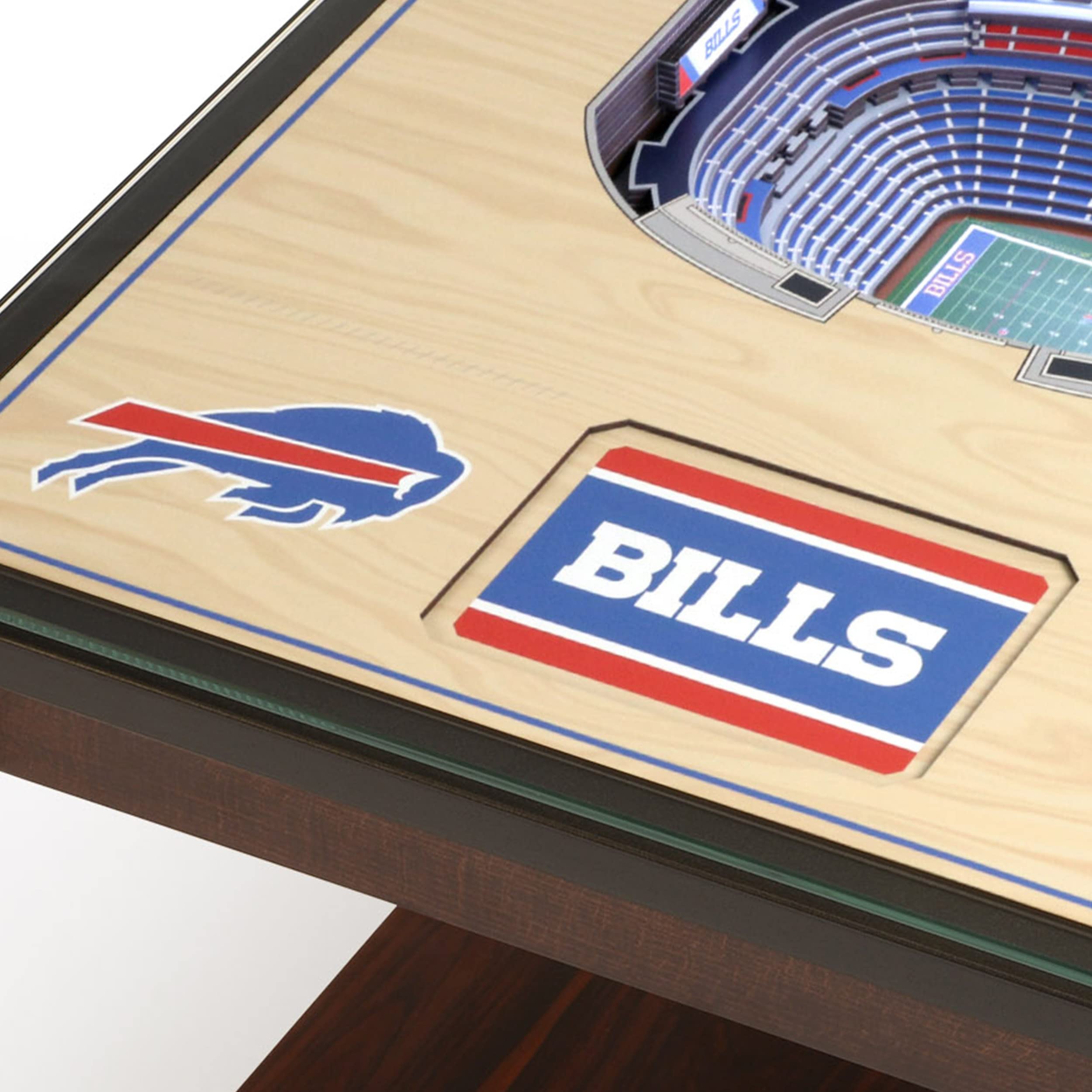 YouTheFan NFL Buffalo Bills 25-Layer StadiumViews Lighted End Table - New Era Field - Sports Collectibles, Sports Memorabilia, Sports Fan Shop, Sports Gifts