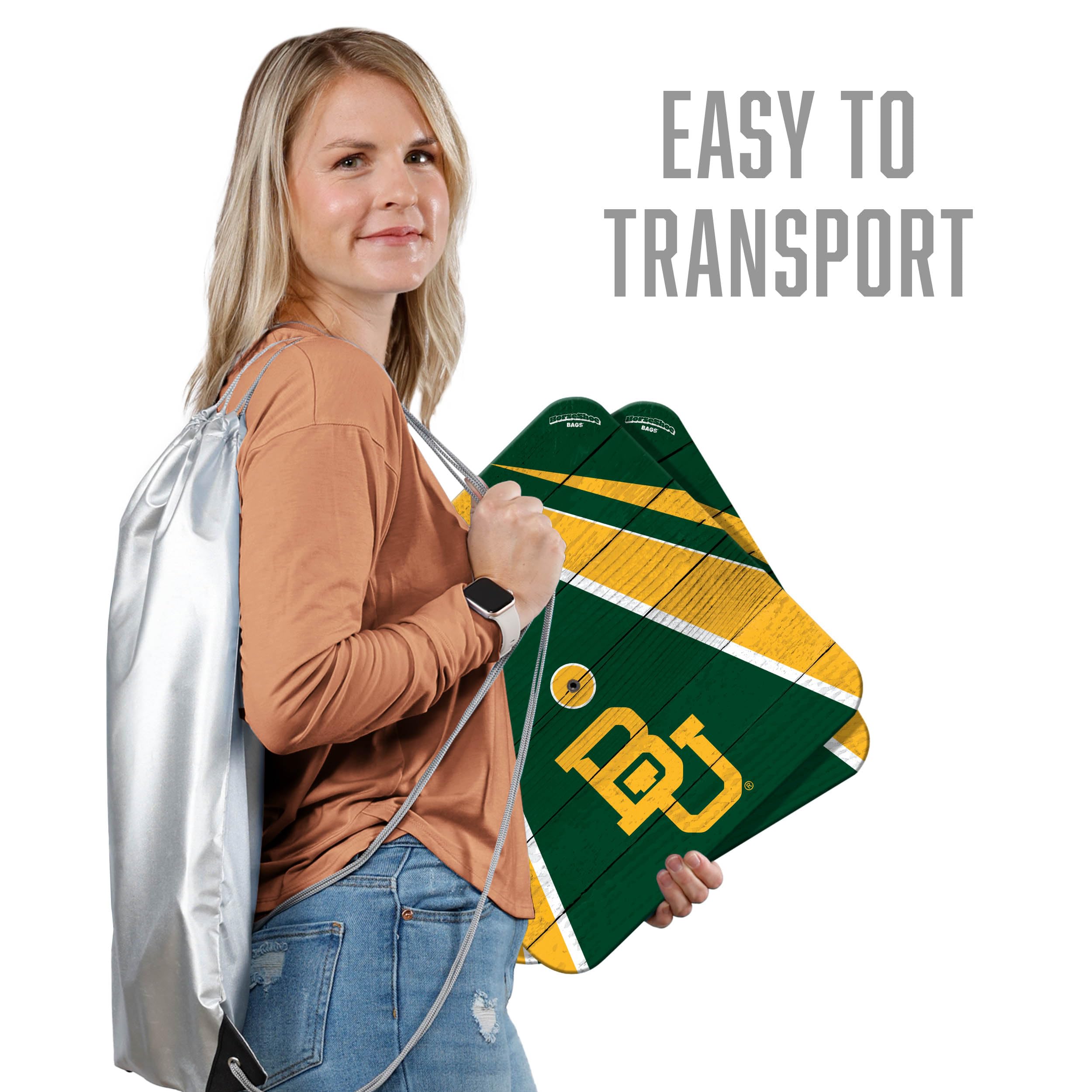 YouTheFan NCAA Baylor Bears Horseshoe Bags - Sports Collectibles, Sports Memorabilia, Sports Fan Shop, Sports Gifts