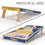 YouTheFan NCAA Pittsburgh Panthers 2’ x 4’ Professional Wood Cornhole Game with Logo Bags - Sports Collectibles, Sports Memorabilia, Sports Fan Shop, Sports Gifts