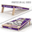 YouTheFan NCAA TCU Horned Frogs 2’ x 4’ Professional Wood Cornhole Game with Logo Bags - Sports Collectibles, Sports Memorabilia, Sports Fan Shop, Sports Gifts