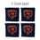 YouTheFan NFL Chicago Bears Cornhole Bags - 4PK - Blue - Sports Collectibles, Sports Memorabilia, Sports Fan Shop, Sports Gifts