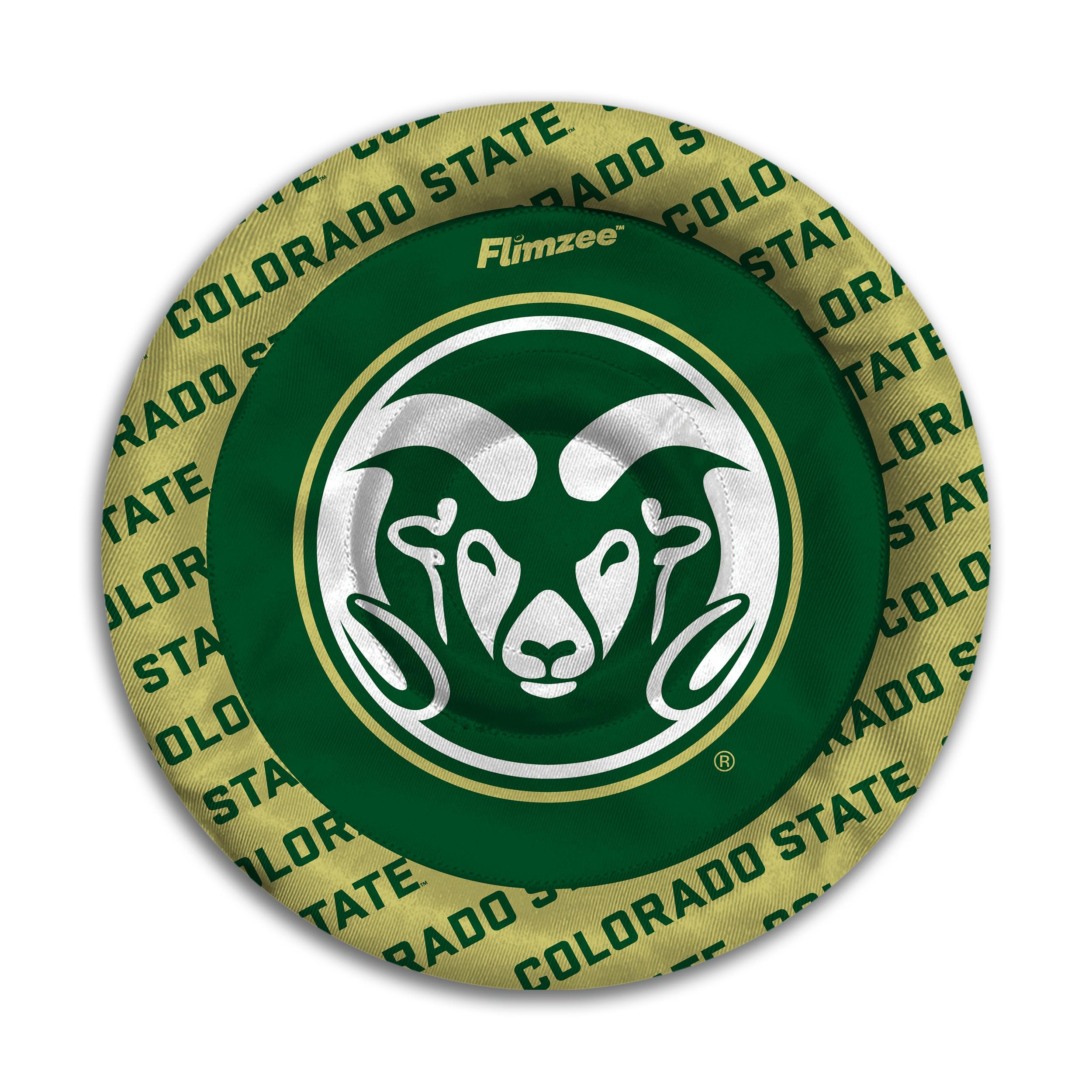 YouTheFan NCAA Colorado State Rams Flimzee Bean-Bag Flying Disc - Sports Collectibles, Sports Memorabilia, Sports Fan Shop, Sports Gifts