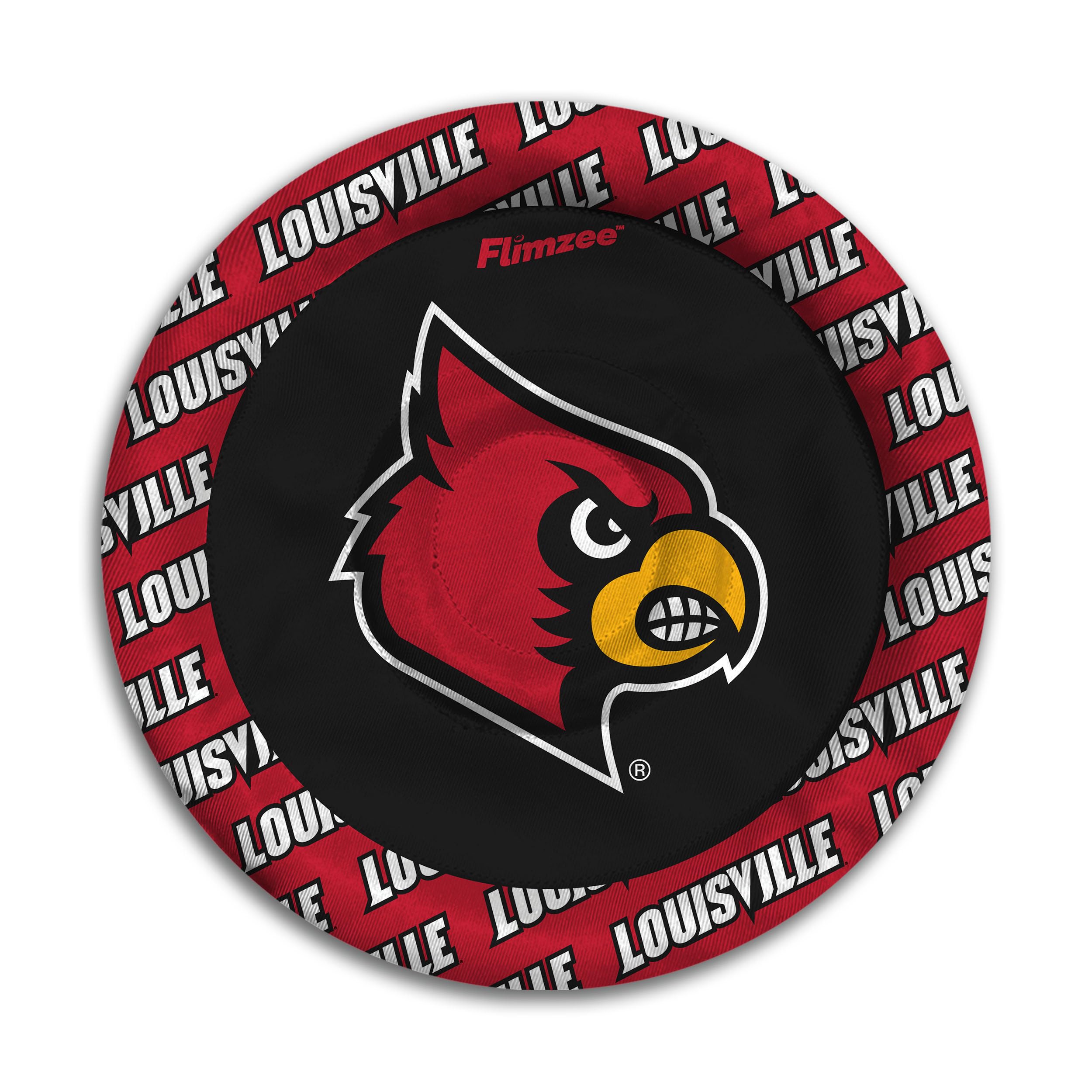 YouTheFan NCAA Louisville Cardinals Flimzee Bean-Bag Flying Disc - Sports Collectibles, Sports Memorabilia, Sports Fan Shop, Sports Gifts
