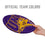 YouTheFan NCAA Northern Iowa Panthers Flimzee Bean-Bag Flying Disc - Sports Collectibles, Sports Memorabilia, Sports Fan Shop, Sports Gifts