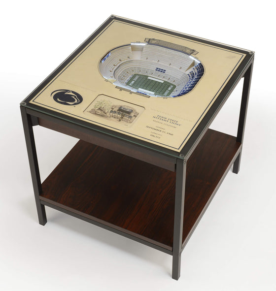 YouTheFan NCAA Penn State Nittany Lions 25-Layer StadiumViews Lighted End Table - Beaver Stadium - Sports Collectibles, Sports Memorabilia, Sports Fan Shop, Sports Gifts