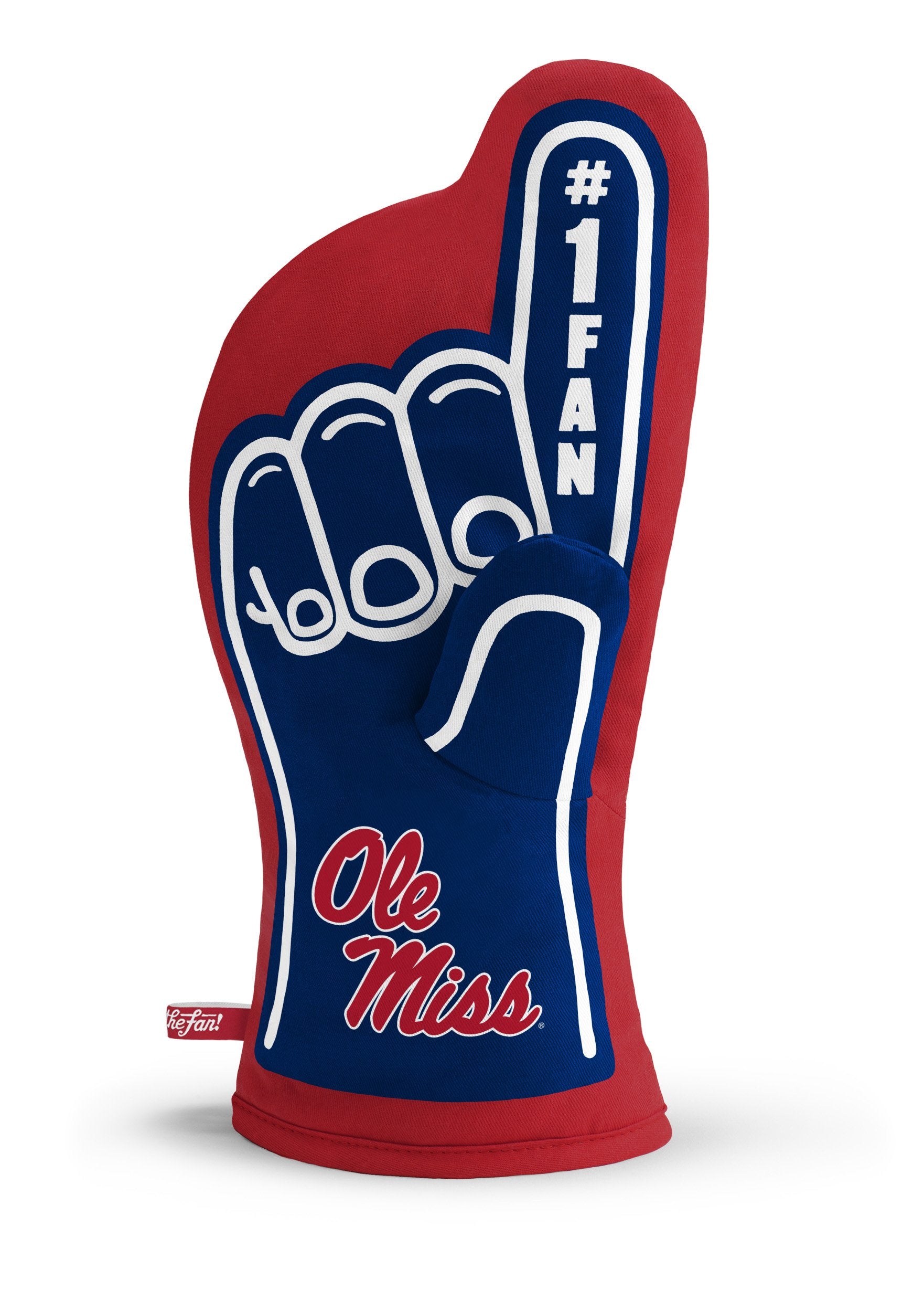 YouTheFan NCAA Mississippi Rebels #1 Oven Mitt - Sports Collectibles, Sports Memorabilia, Sports Fan Shop, Sports Gifts