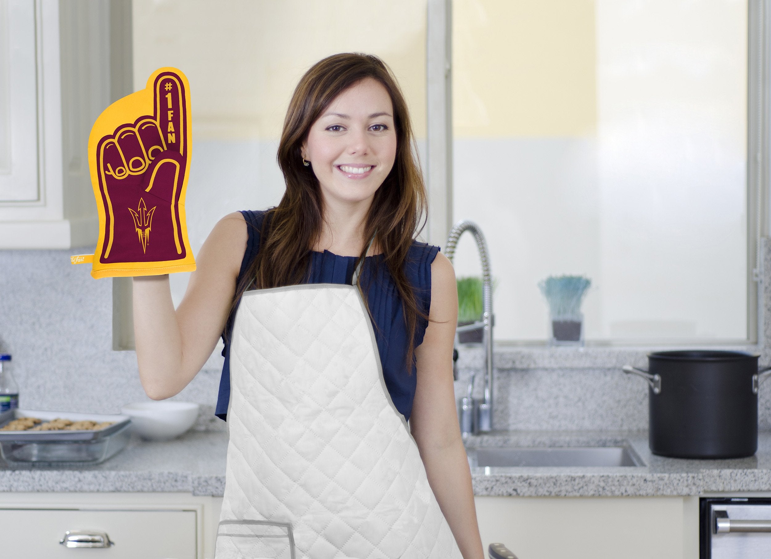 YouTheFan NCAA Arizona State Sun Devils #1 Oven Mitt - Sports Collectibles, Sports Memorabilia, Sports Fan Shop, Sports Gifts