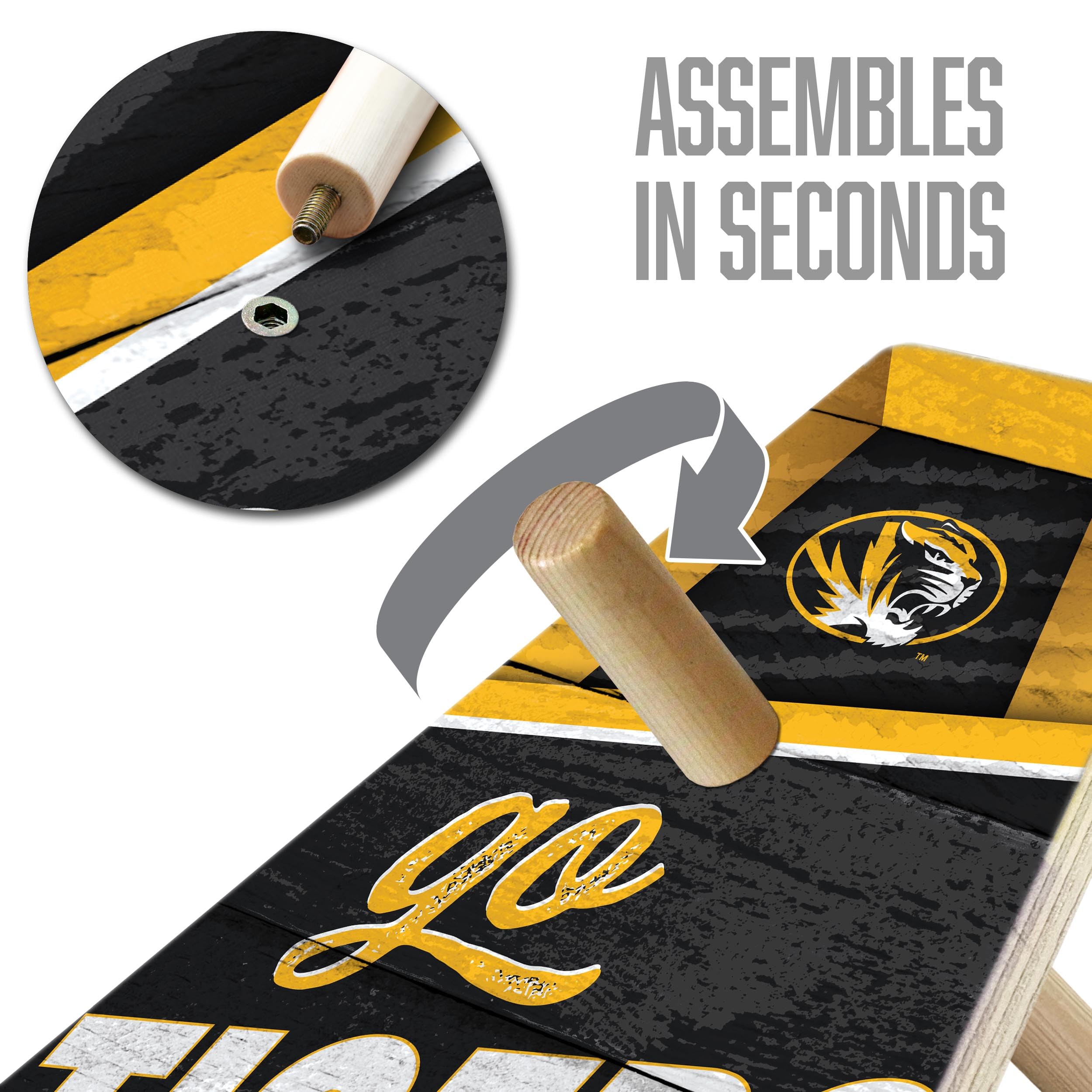 YouTheFan NCAA Missouri Tigers RingBag - Sports Collectibles, Sports Memorabilia, Sports Fan Shop, Sports Gifts