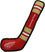 NHL Detroit Red Wings Hockey Stick Toy Pets First - Sports Collectibles, Sports Memorabilia, Sports Fan Shop, Sports Gifts