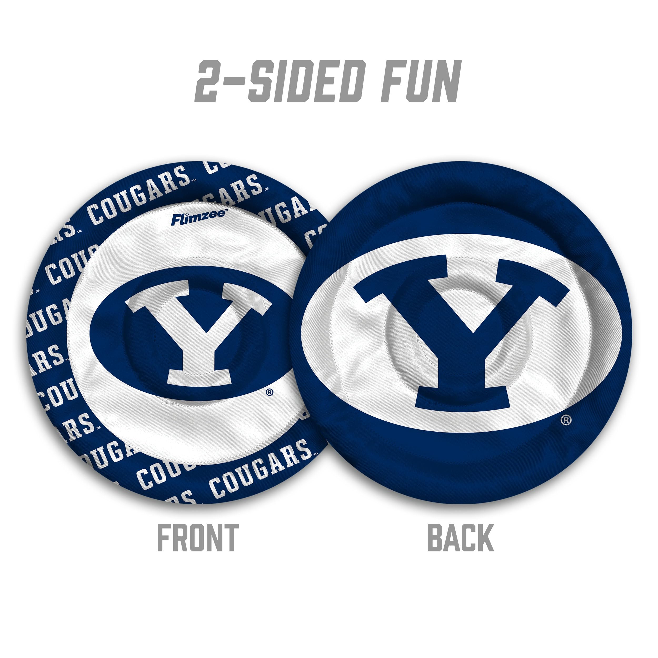 YouTheFan NCAA BYU Cougars Flimzee Bean-Bag Flying Disc - Sports Collectibles, Sports Memorabilia, Sports Fan Shop, Sports Gifts