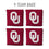YouTheFan NCAA Oklahoma Sooners Cornhole Bags - 4PK - Red - Sports Collectibles, Sports Memorabilia, Sports Fan Shop, Sports Gifts