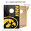 YouTheFan NCAA Iowa Hawkeyes 2’ x 3’ Wood Cornhole Game with Logo Bags - Sports Collectibles, Sports Memorabilia, Sports Fan Shop, Sports Gifts