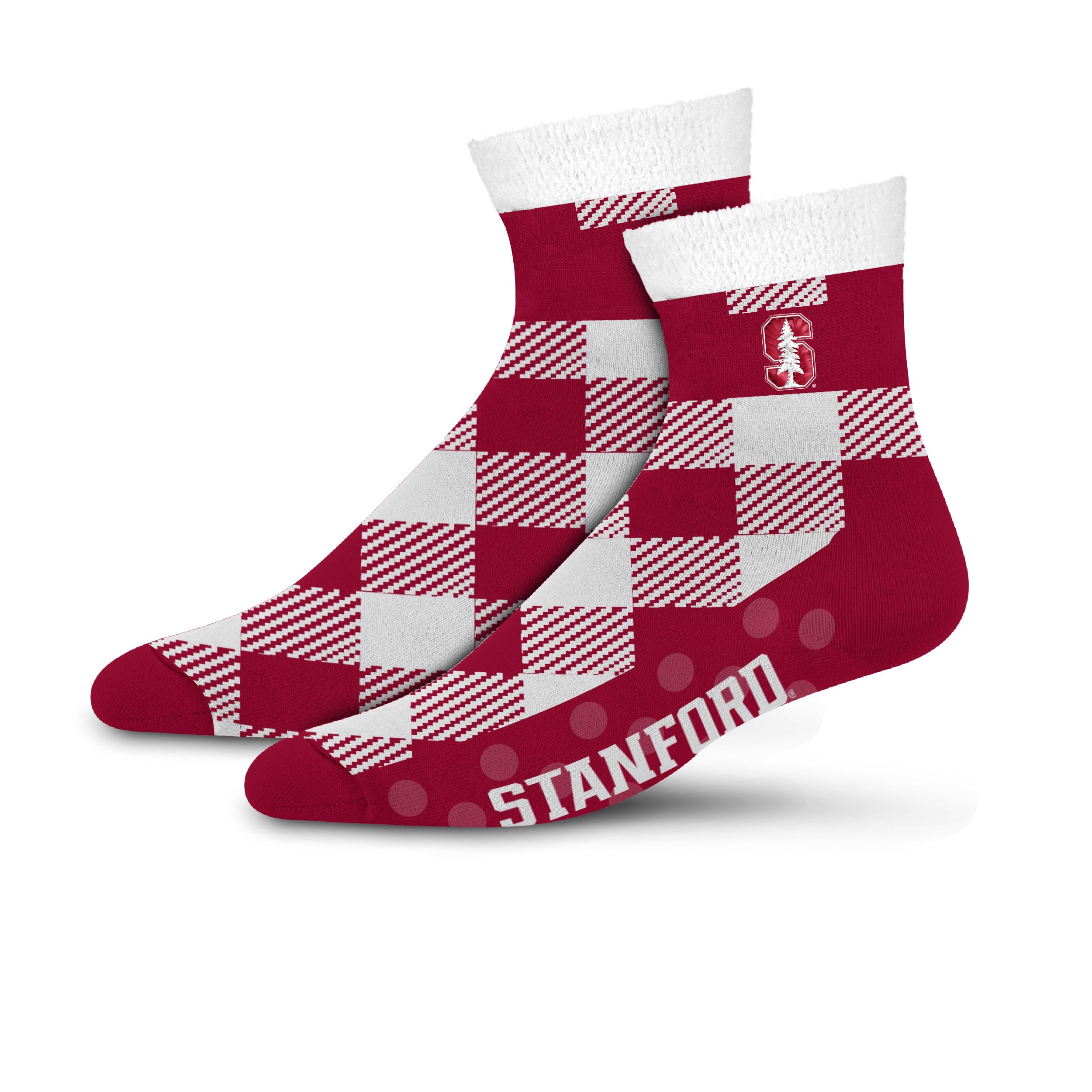For Bare Feet NCAA STANFORD CARDINAL Cozy Buff Plush Cabin Sock Team Color OSFM - Sports Gifts, Sports Memorabilia, Sports Collectibles, Fan Shop
