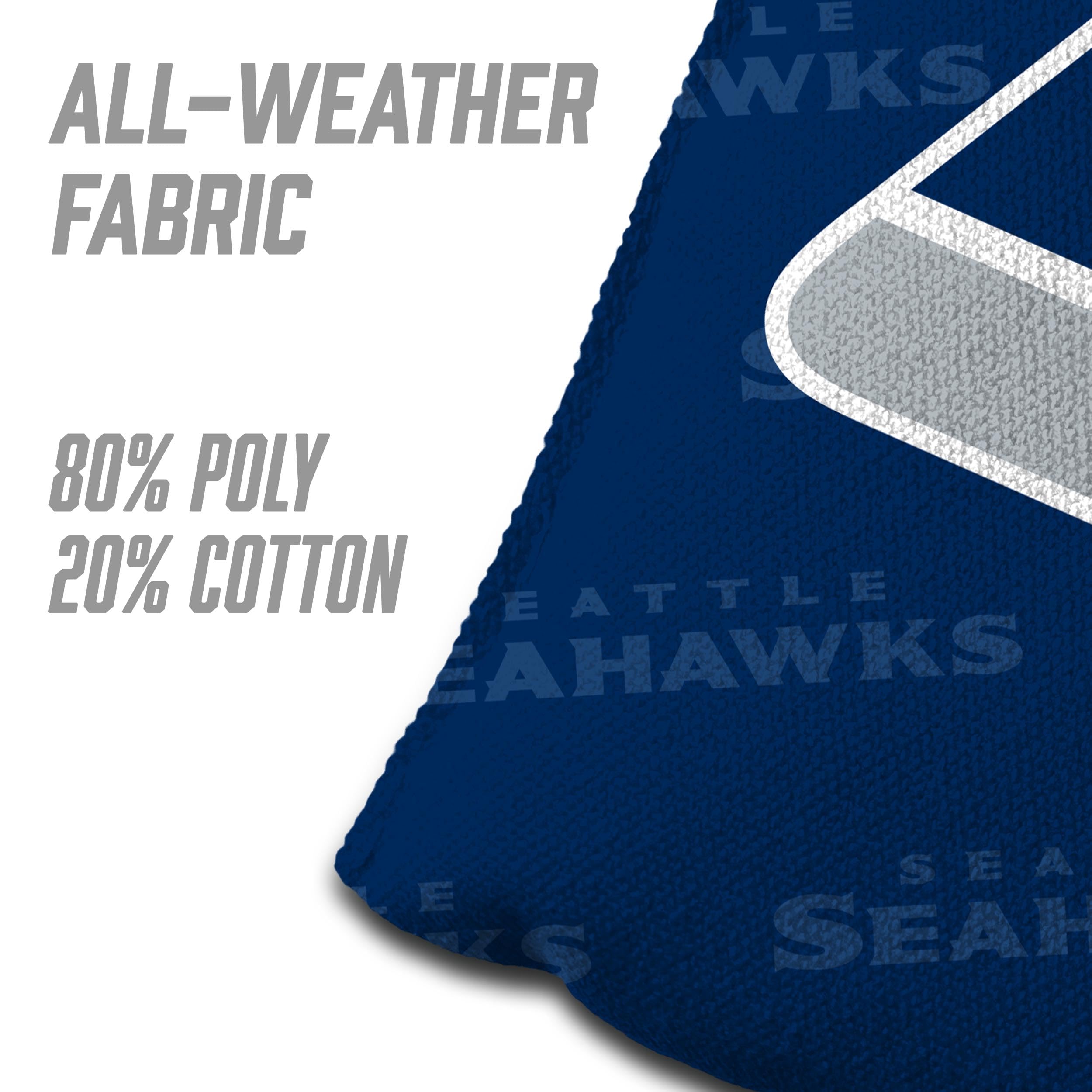 YouTheFan NFL Seattle Seahawks Cornhole Bags - 4PK - Blue - Sports Collectibles, Sports Memorabilia, Sports Fan Shop, Sports Gifts