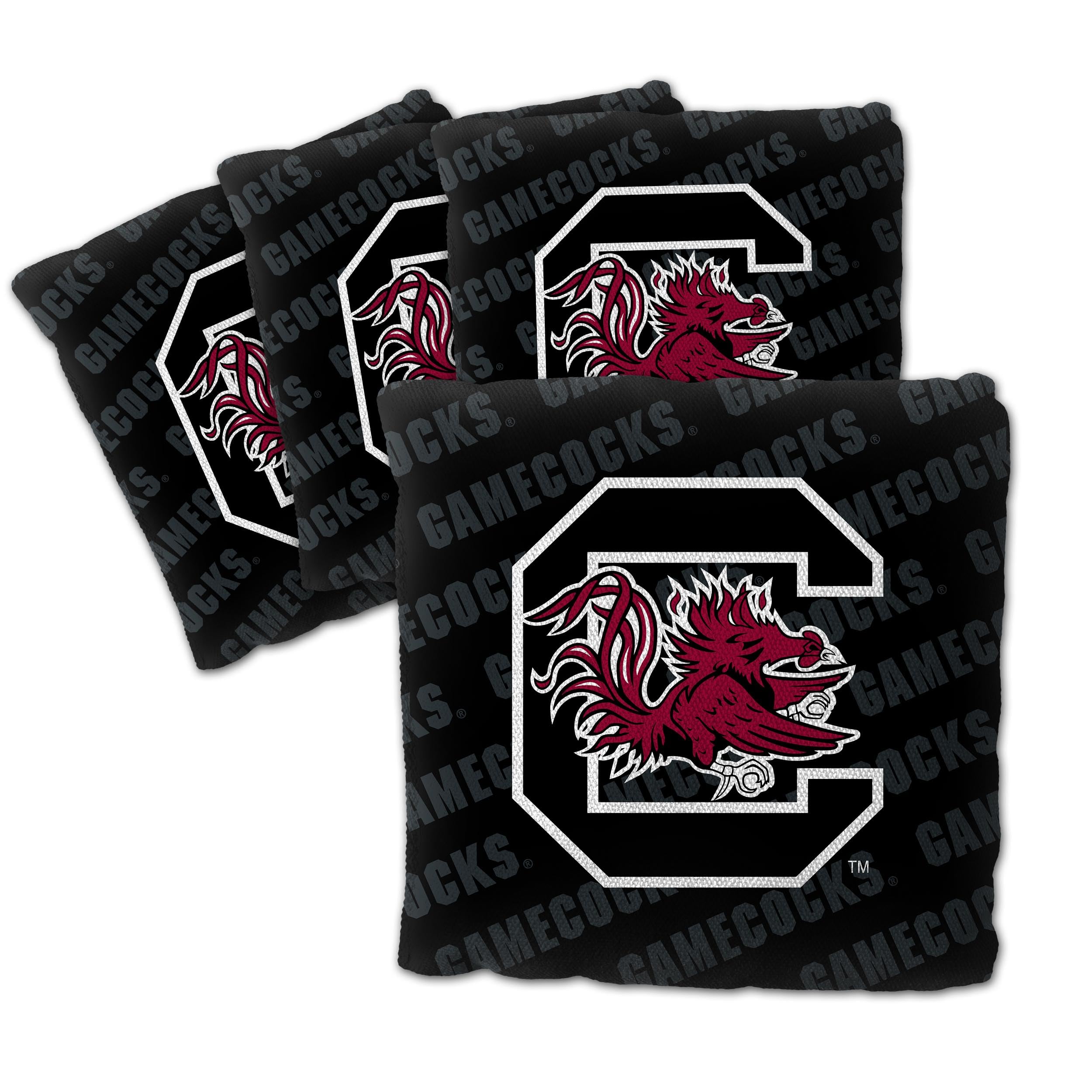 YouTheFan NCAA South Carolina Gamecocks Cornhole Bags - 4PK - Black - Sports Collectibles, Sports Memorabilia, Sports Fan Shop, Sports Gifts