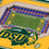 YouTheFan NCAA North Dakota State Bison Licensed Fan Cribbage Wood Board Game - Sports Collectibles, Sports Memorabilia, Sports Fan Shop, Sports Gifts