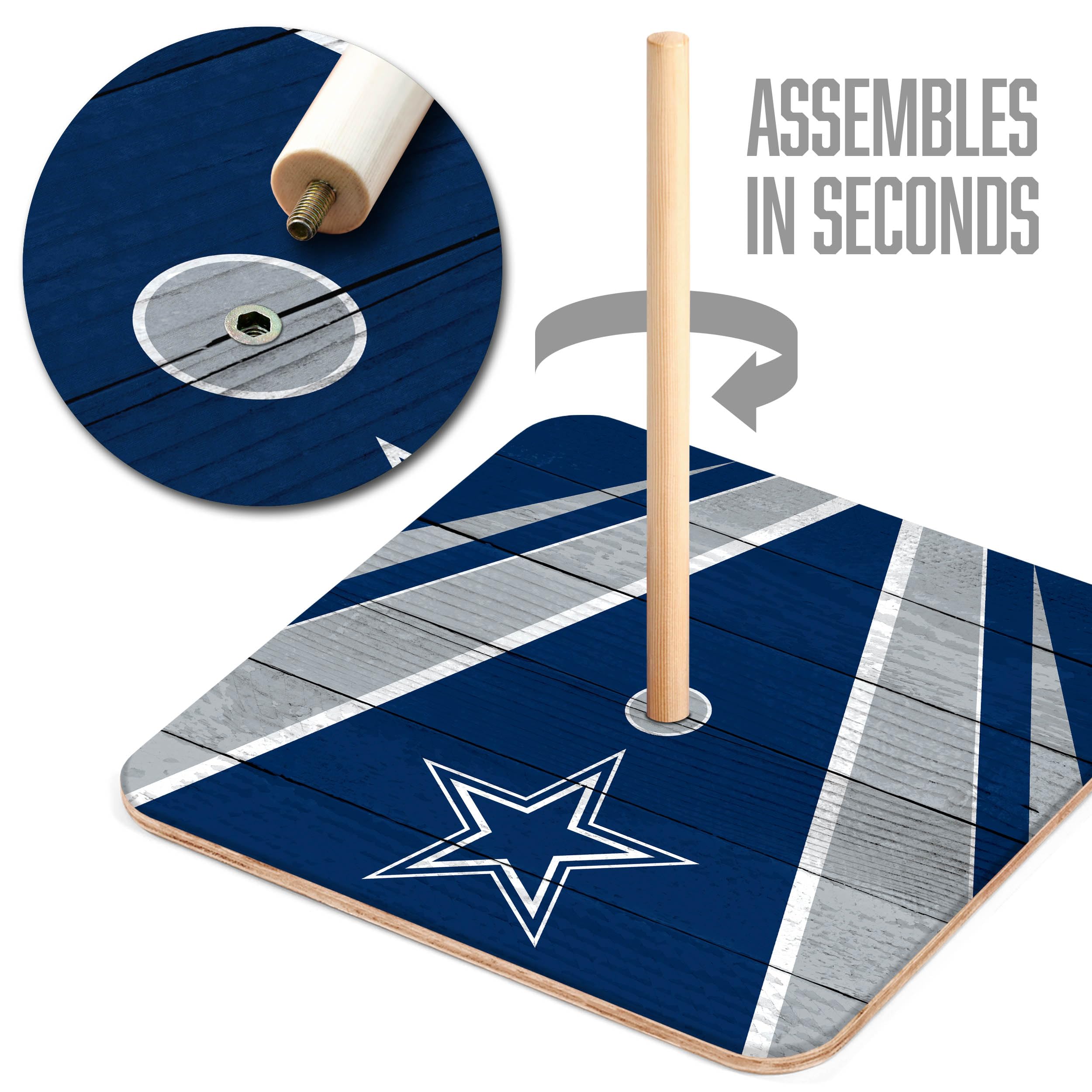 YouTheFan NFL Dallas Cowboys Horseshoe Bags Game - Sports Collectibles, Sports Memorabilia, Sports Fan Shop, Sports Gifts