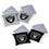 Wild Sports NFL Las Vegas Raiders 8pk Dual Sided Bean Bags, Team Color - Sports Collectibles, Sports Memorabilia, Sports Fan Shop, Sports Gifts