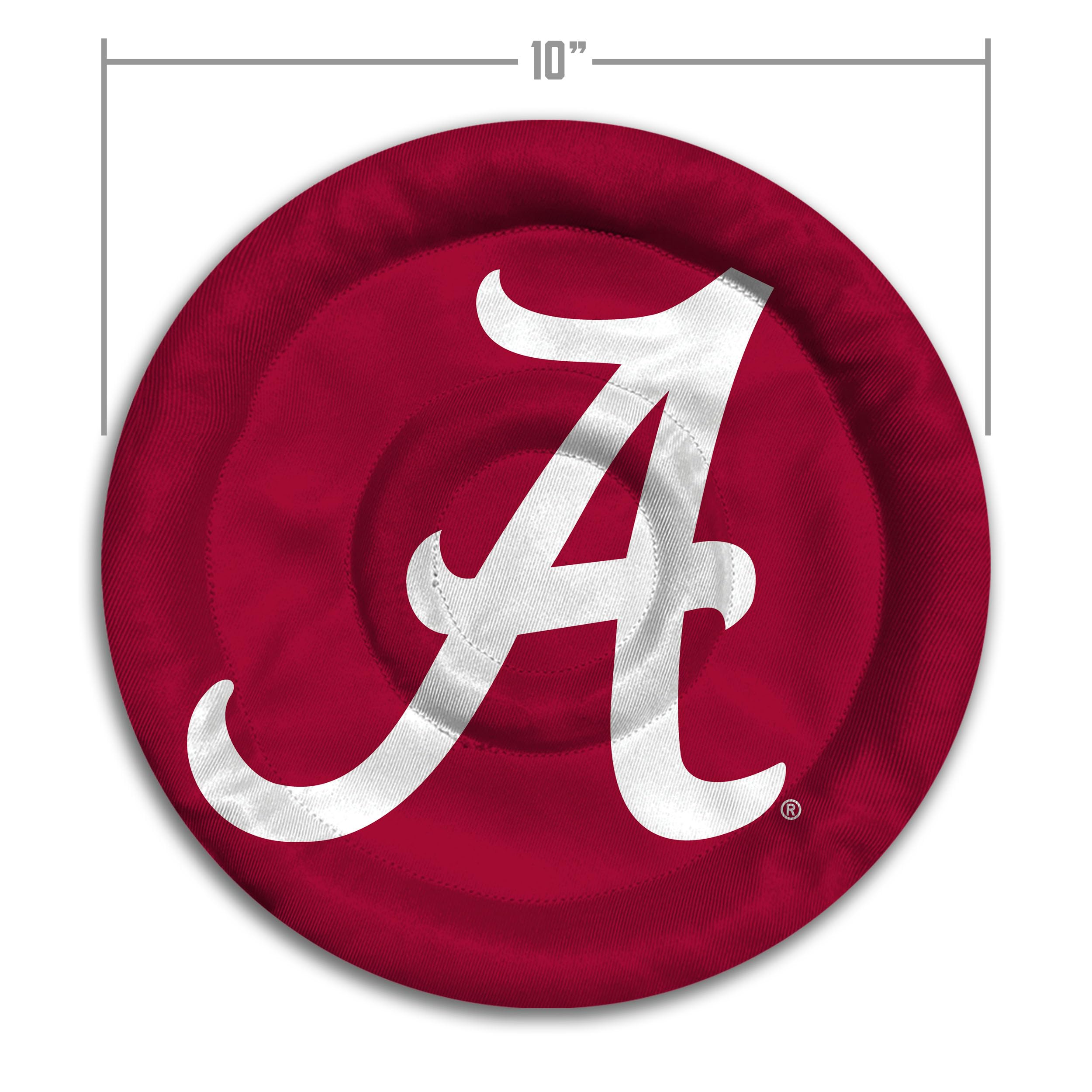 YouTheFan NCAA Alabama Crimson Tide Flimzee Bean-Bag Flying Disc - Sports Collectibles, Sports Memorabilia, Sports Fan Shop, Sports Gifts