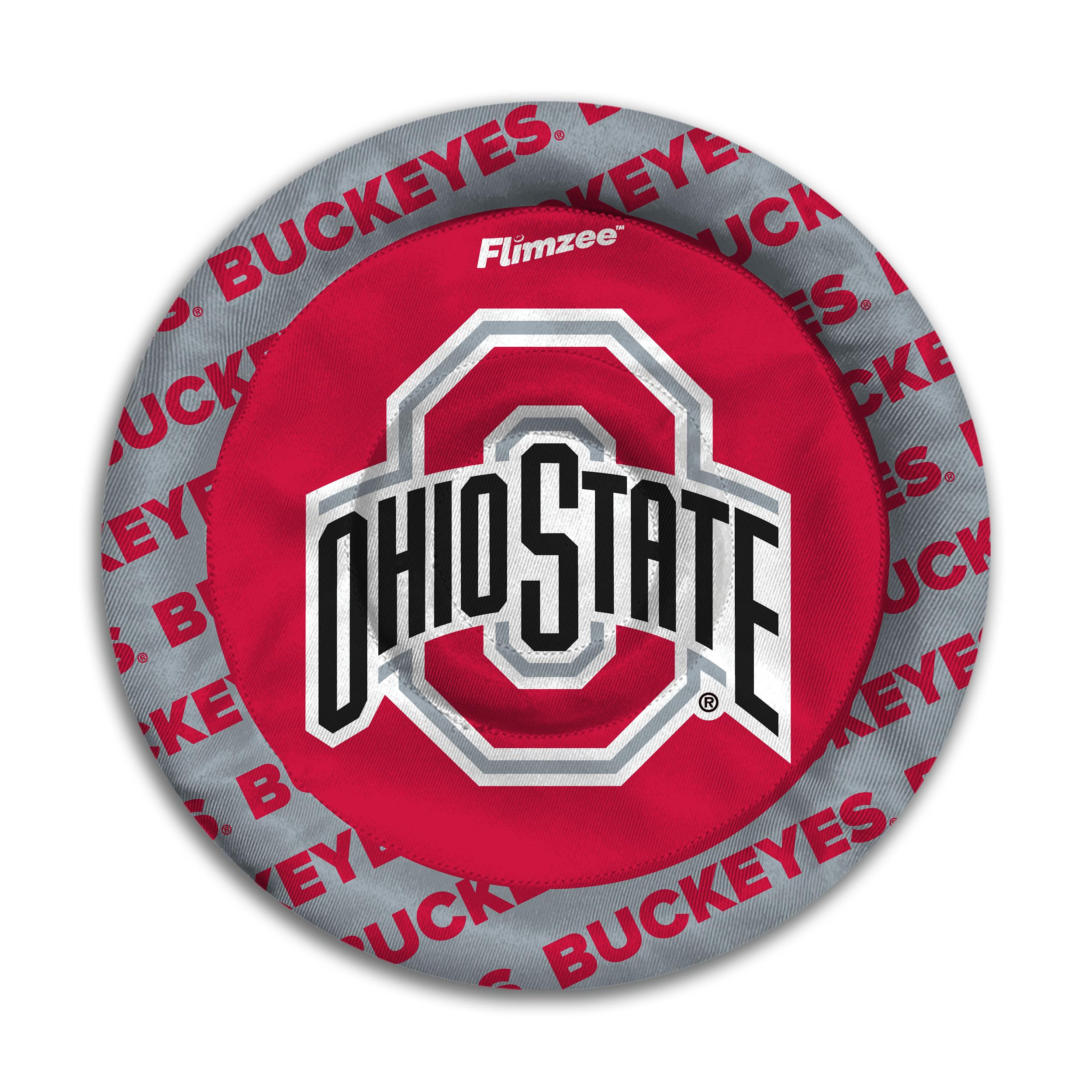 YouTheFan NCAA Ohio State Buckeyes Flimzee Bean-Bag Flying Disc - Sports Collectibles, Sports Memorabilia, Sports Fan Shop, Sports Gifts