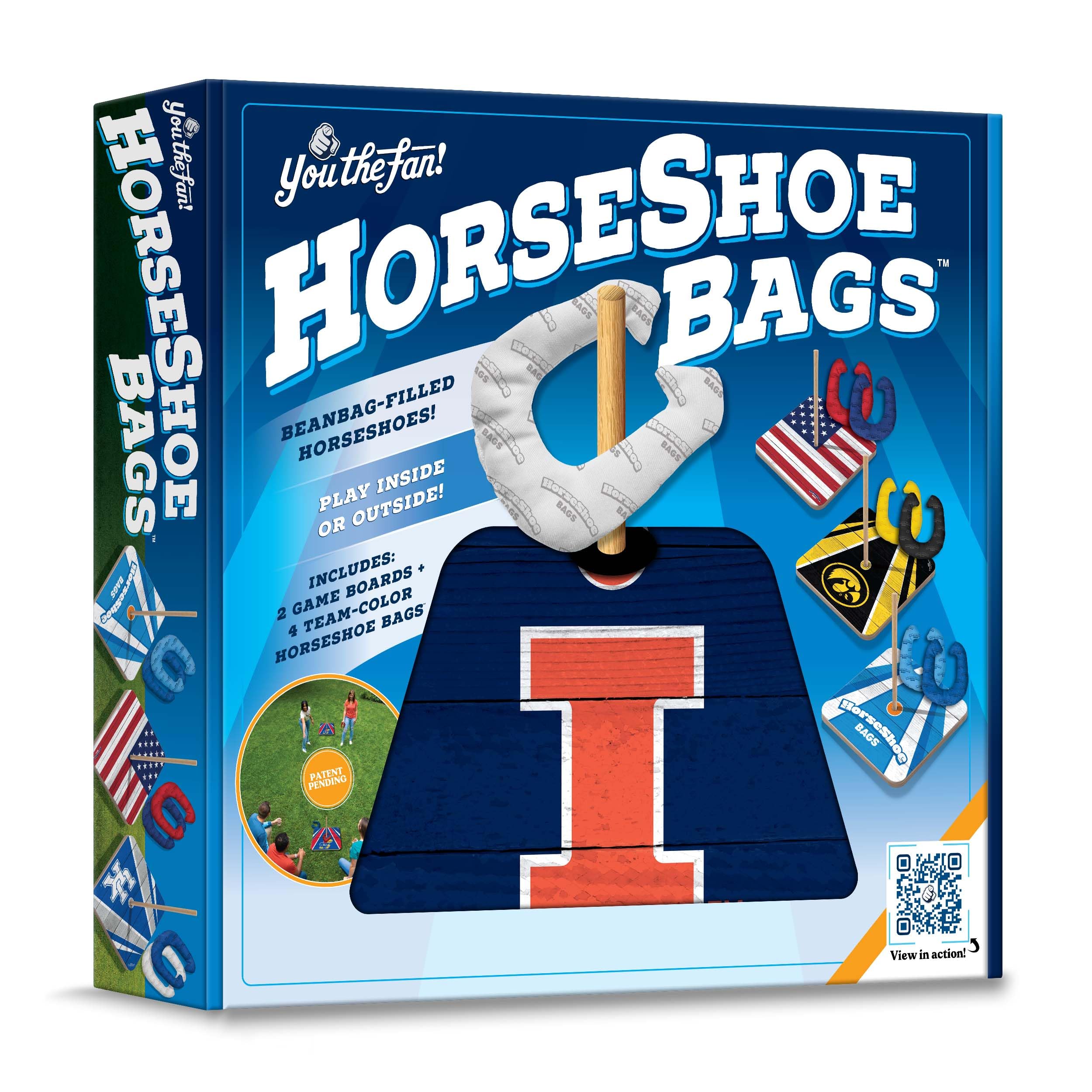 YouTheFan NCAA Illinois Fighting Illini Horseshoe Bags - Sports Collectibles, Sports Memorabilia, Sports Fan Shop, Sports Gifts